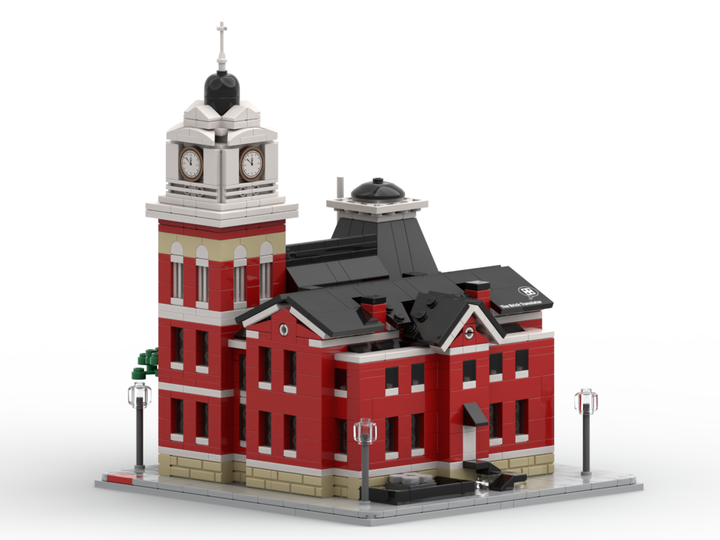 Covington courthouse – kit from LEGO® bricks
