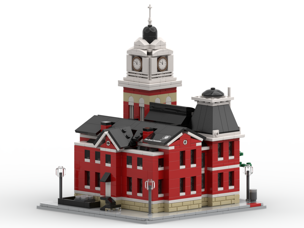 Covington courthouse – kit from LEGO® bricks