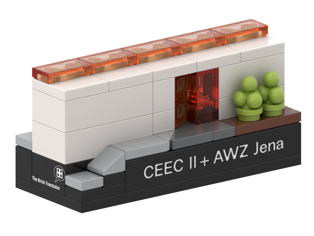 Micro CEEC AWZ Jena – kit from LEGO® bricks