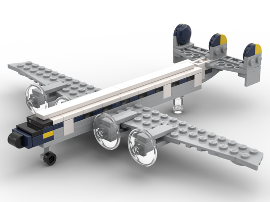 Micro Lockheed L-1049 Super Constellation – kit from LEGO® bricks