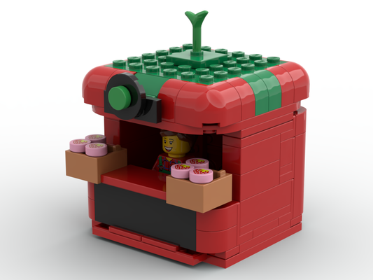 Anna's strawberry hut – kit from LEGO® bricks