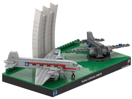 Frankfurt Airlift Memorial – kit from LEGO® bricks