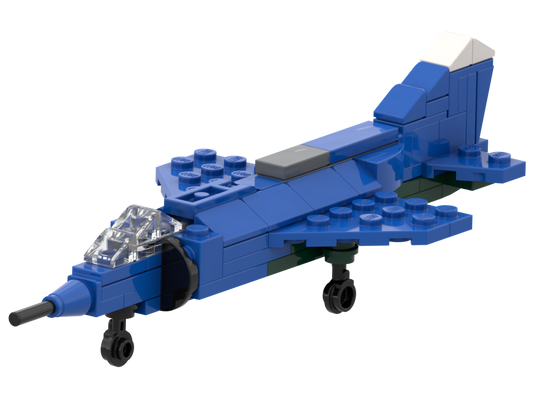 Micro Yakovlev Yak-38 – kit from LEGO® bricks