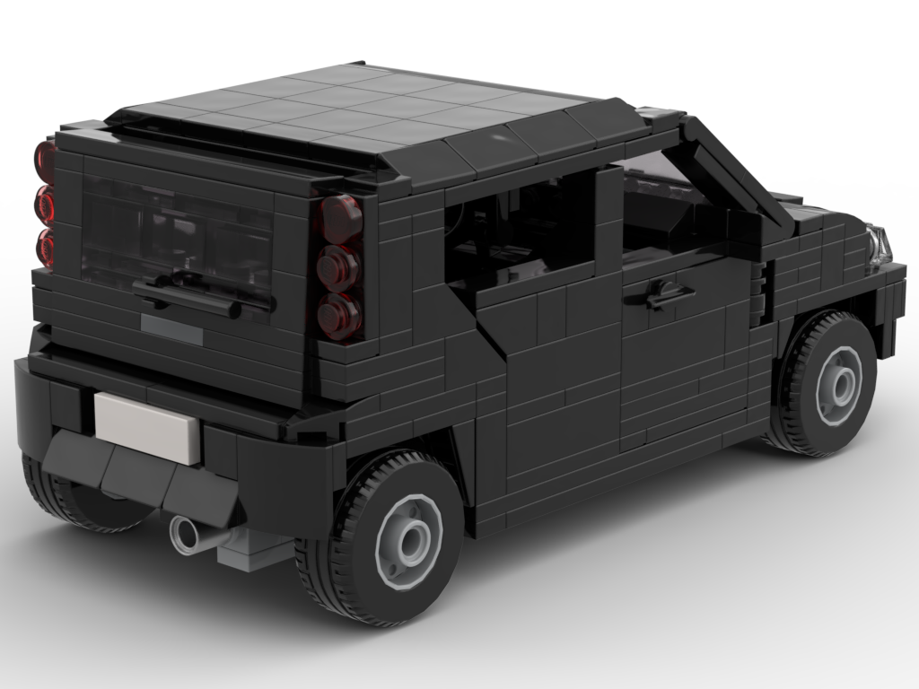 Smart Forfour Mk 1 – kit from LEGO® bricks