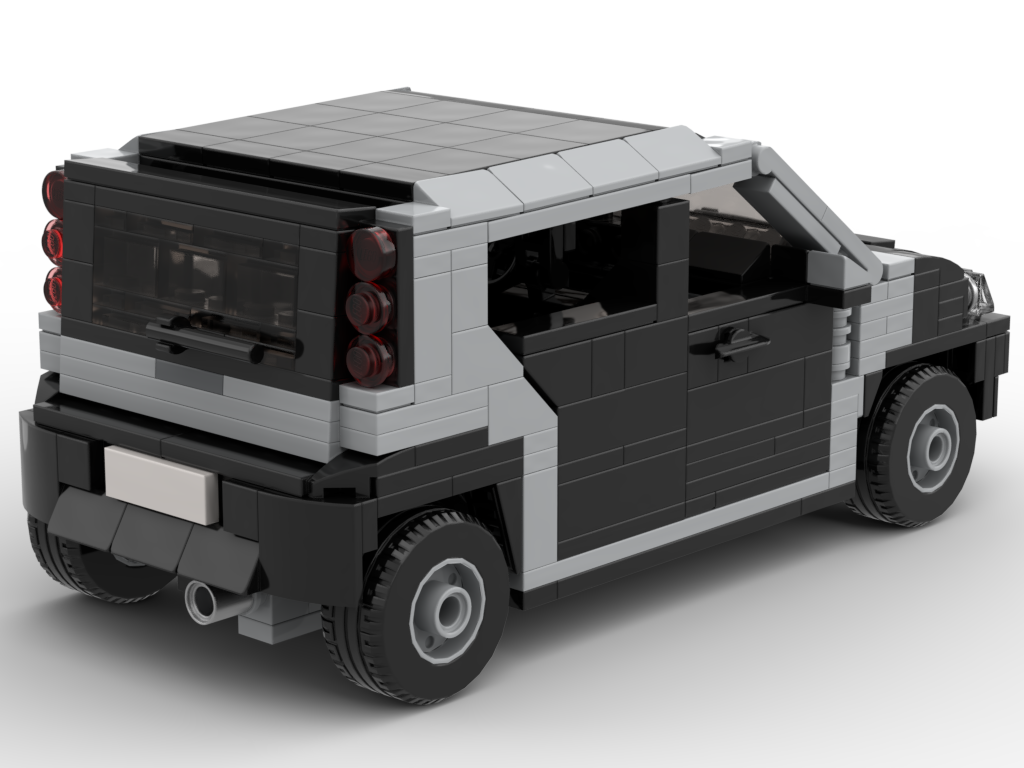 Smart Forfour Mk 1 – kit from LEGO® bricks