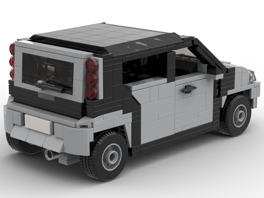 Smart Forfour Mk 1 – kit from LEGO® bricks
