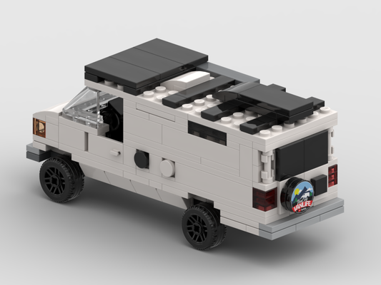 The rolling condo of VanCity VANLIFE – kit from LEGO® bricks