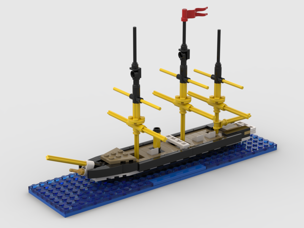 Frigate Jylland – kit from LEGO® bricks