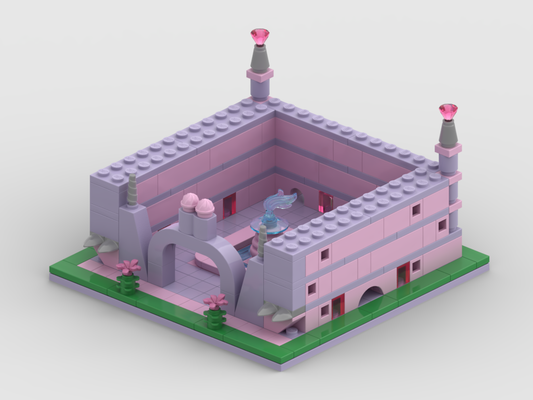 Candy Floss Castle – kit from LEGO® bricks