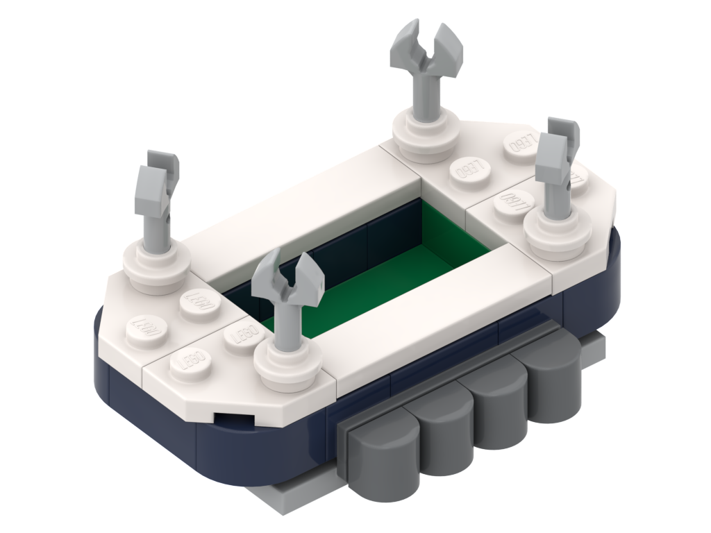 Micro stadium – kit from LEGO® bricks