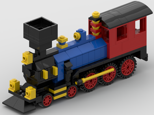 Micro Thatcher-Perkins steam loco – kit from LEGO® bricks