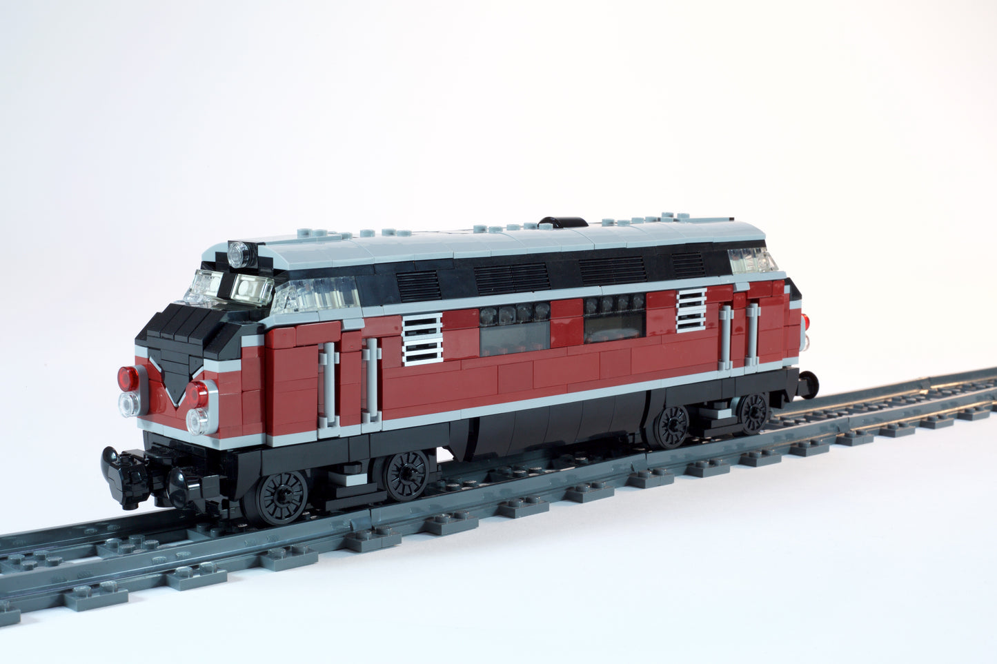 Diesellok V 200 der DB – Bausatz aus LEGO®-Steinen