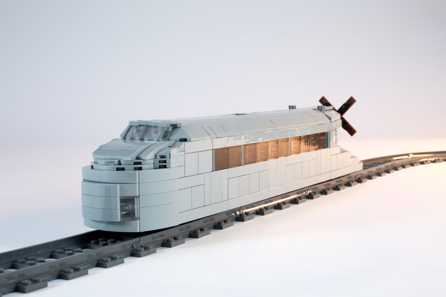 Schienenzeppelin – Bausatz aus LEGO®-Steinen