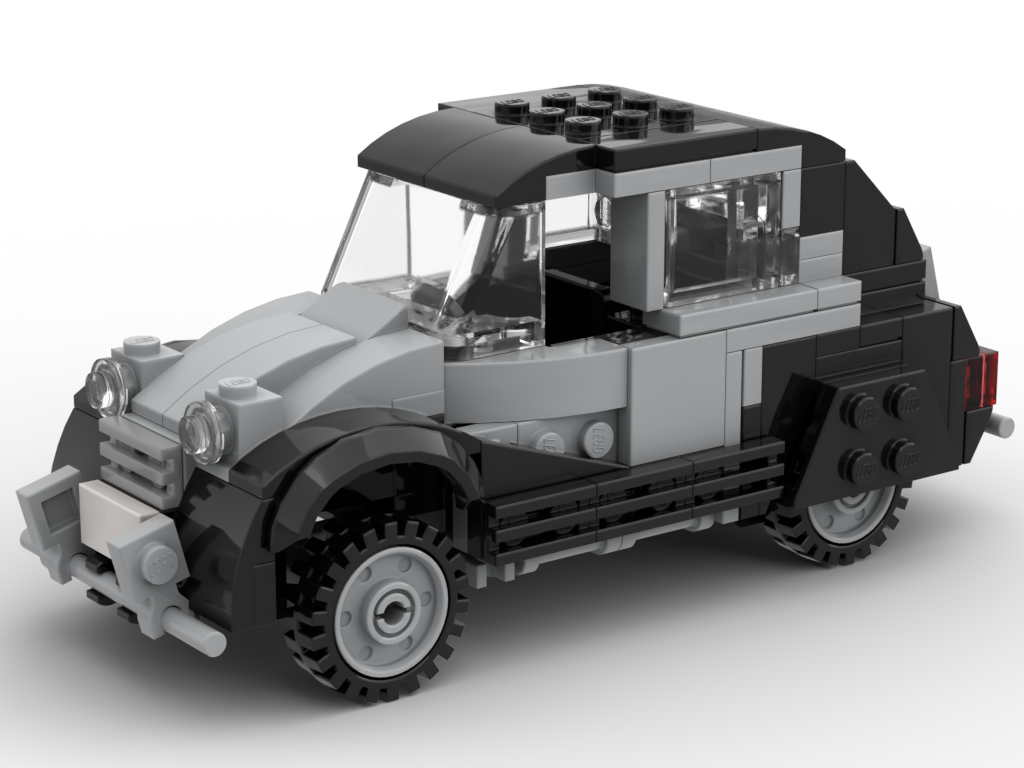 Citroën 2CV Charleston – kit from LEGO® bricks