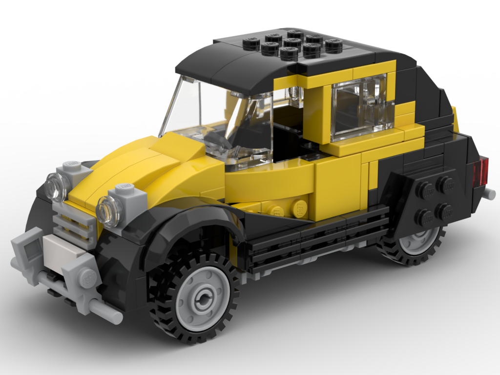 Citroën 2CV Charleston – kit from LEGO® bricks