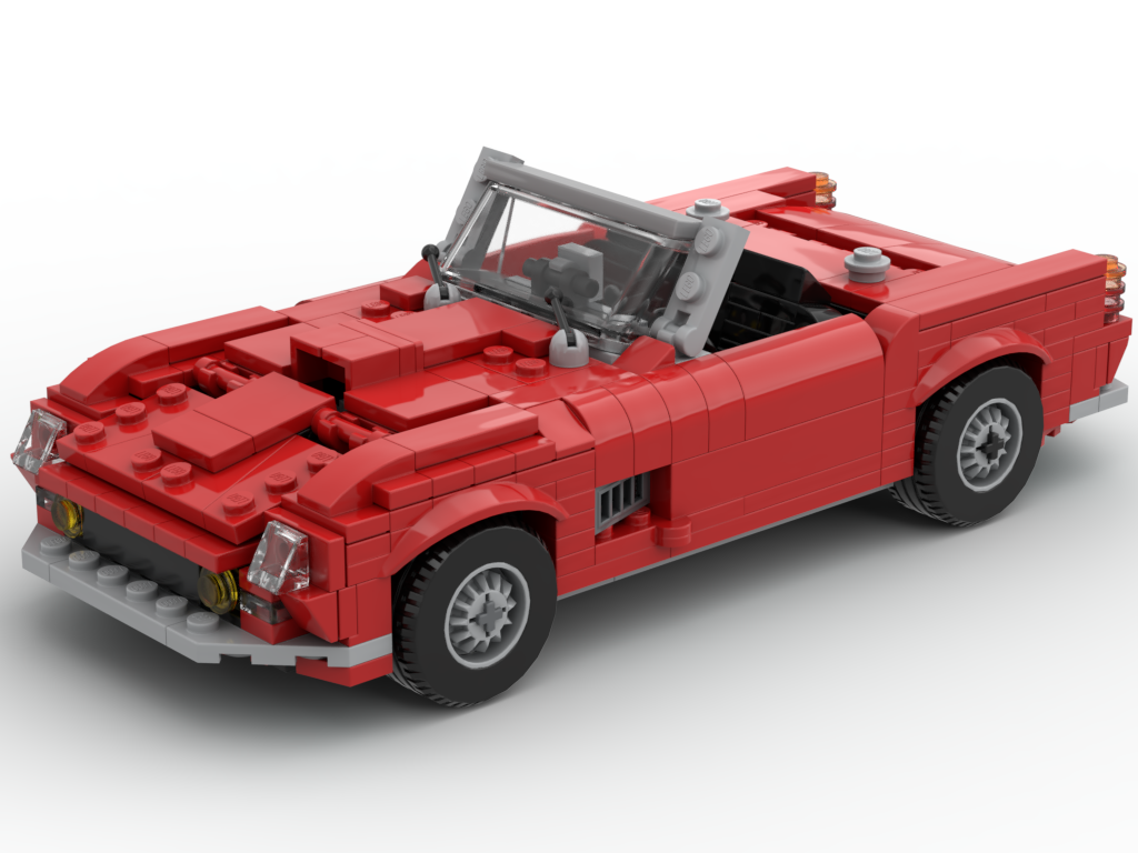 Ferrari 250 GT California Spyder – kit from LEGO® bricks