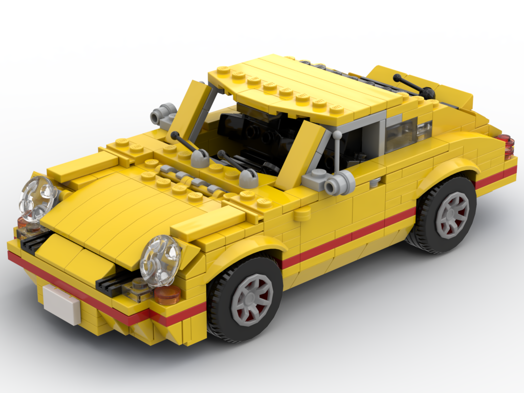 Porsche 911 Carrera 2.7 RS – Bausatz aus LEGO®-Steinen