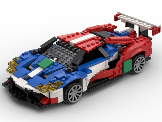 Ford GT Le Mans 2016 – Bausatz aus LEGO®-Steinen