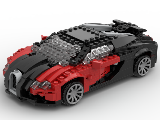 Bugatti Veyron EB 16.4 – Bausatz aus LEGO®-Steinen