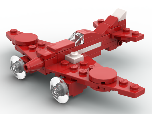 De Havilland DH.88 Comet – Bausatz aus LEGO®-Steinen