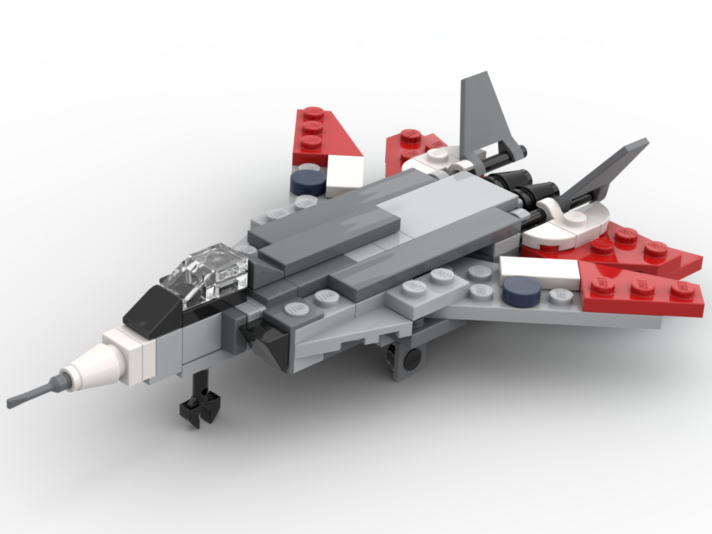 Grumman F-14 Tomcat – Bausatz aus LEGO®-Steinen