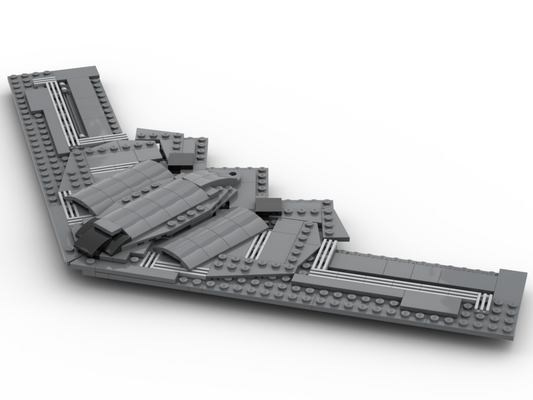 Northrop-Grumman B-2 Spirit – Bausatz aus LEGO®-Steinen