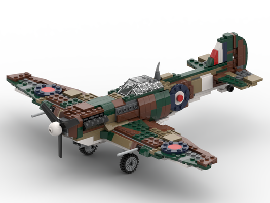 Supermarine Spitfire Mk VB – Bausatz aus LEGO®-Steinen