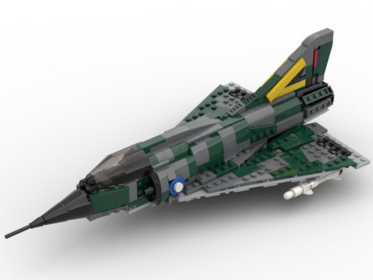 Dassault Mirage IIIO – Bausatz aus LEGO®-Steinen