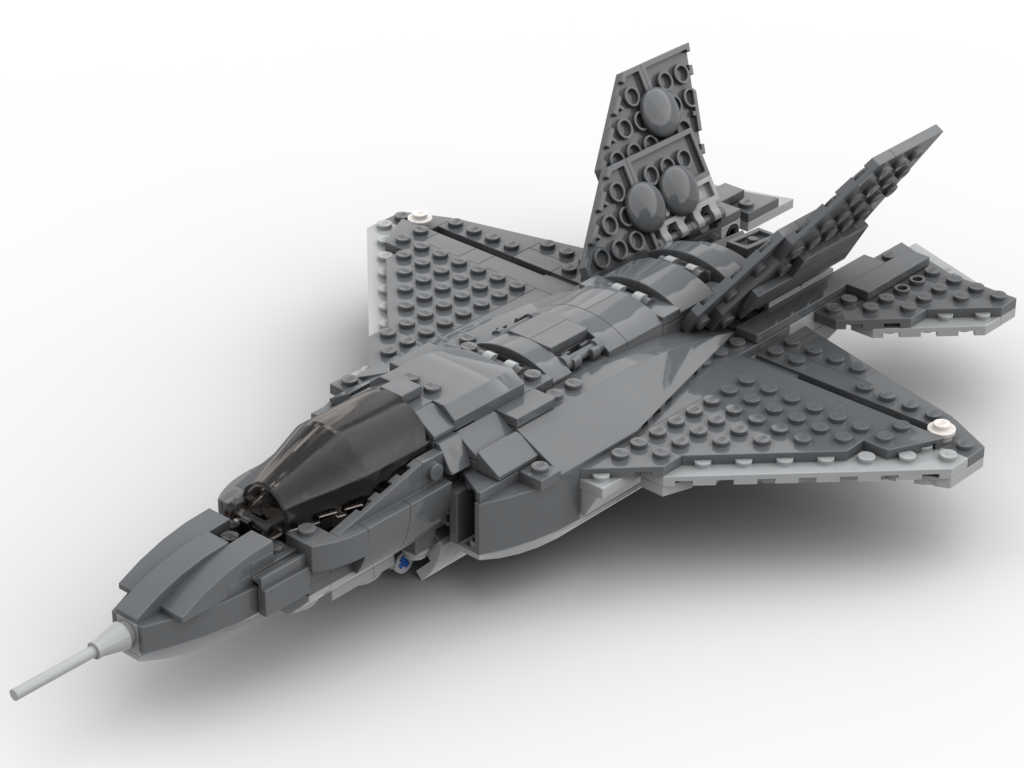 Lockheed-Martin F-35 Lightning II – Bausatz aus LEGO®-Steinen