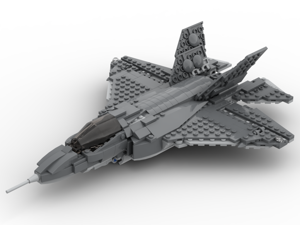 Lockheed-Martin F-35 Lightning II – Bausatz aus LEGO®-Steinen