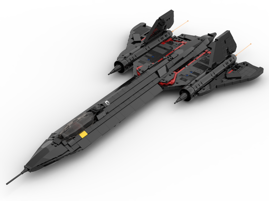 Lockheed SR-71 Blackbird – Bausatz aus LEGO®-Steinen