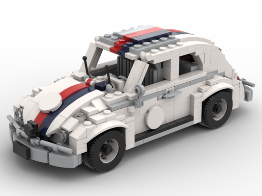 VW Käfer – Herbie – Bausatz aus LEGO®-Steinen