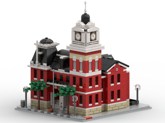 Covington courthouse – kit from LEGO® bricks
