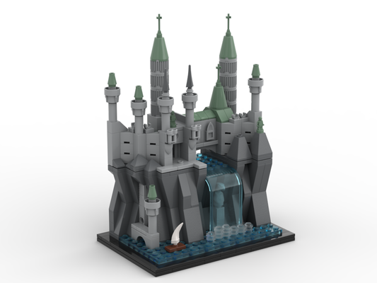 Burg des schlafenden Drachen (Burg 1) – Bausatz aus LEGO®-Steinen