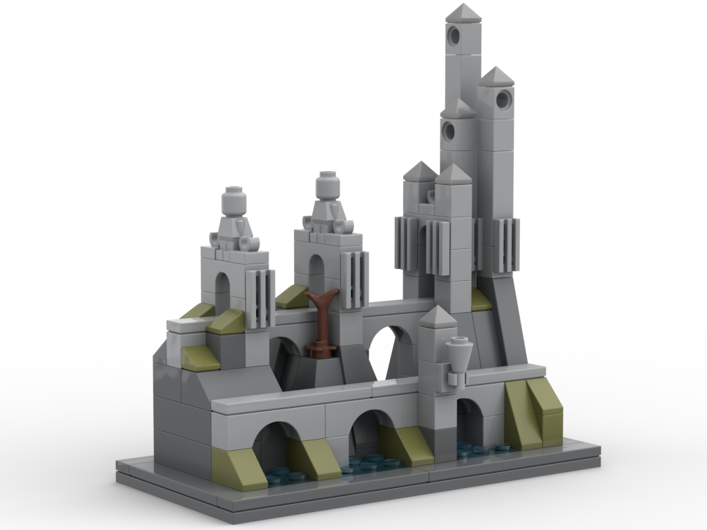 Acht Bögen (Burg 3) – Bausatz aus LEGO®-Steinen