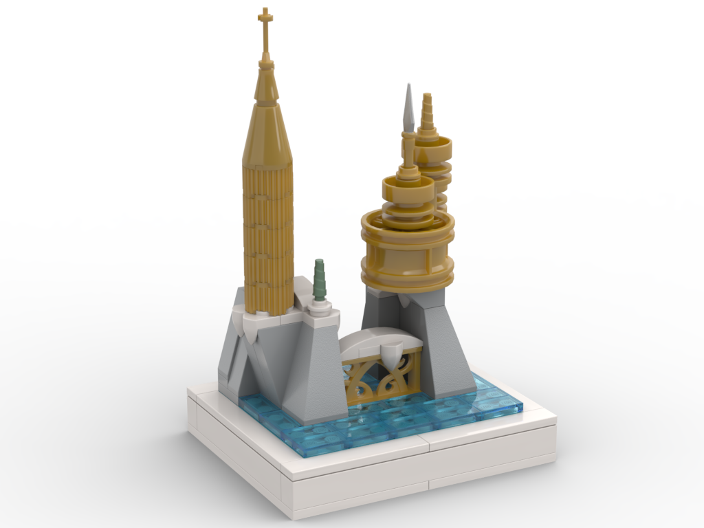 Winter Palace (castle 5) – kit from LEGO® bricks