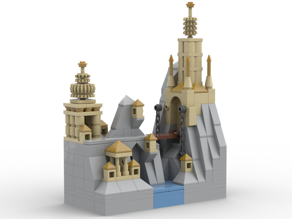 Burg des Bergkönigs (Burg 6) – Bausatz aus LEGO®-Steinen