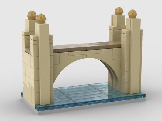 Bogenbrücke – Bausatz aus LEGO®-Steinen