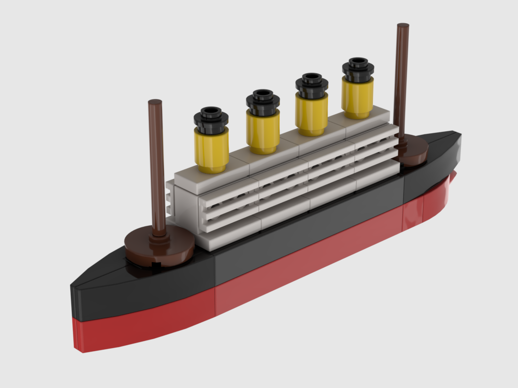 Titanic – Bausatz aus LEGO®-Steinen