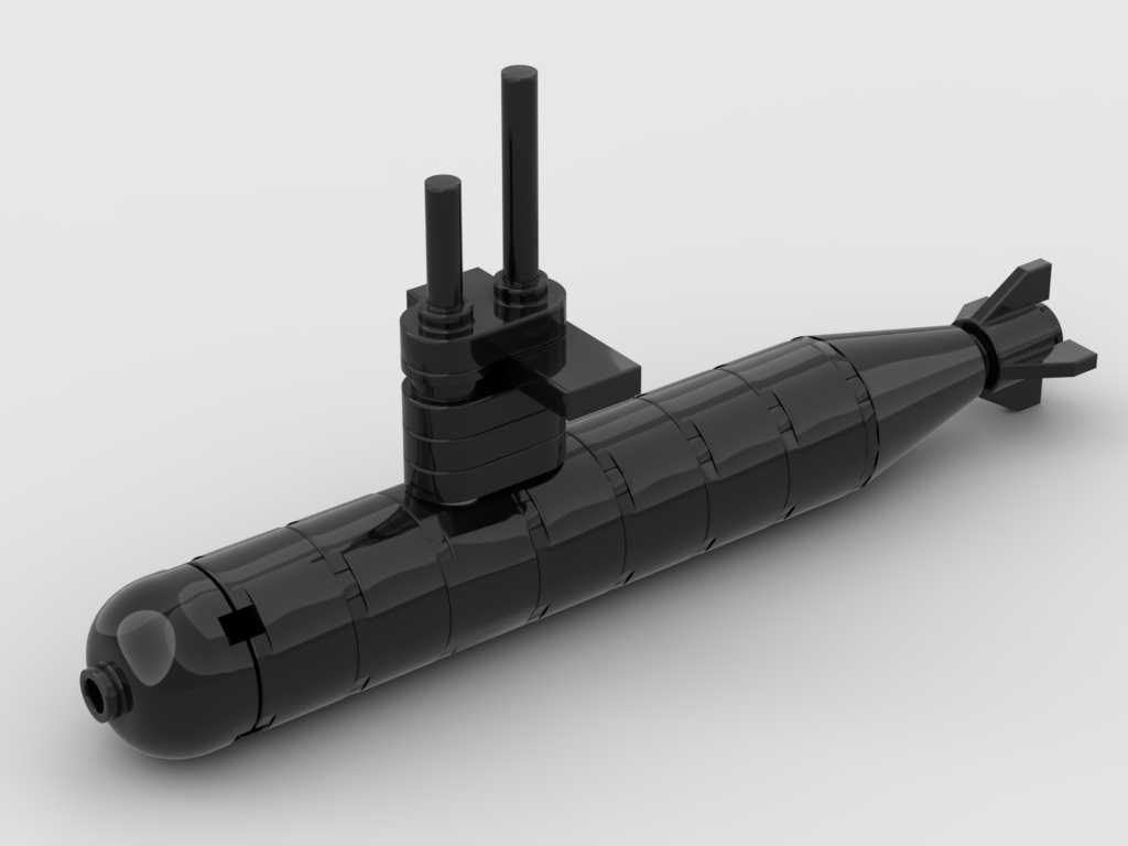 Unterseeboot – Bausatz aus LEGO®-Steinen