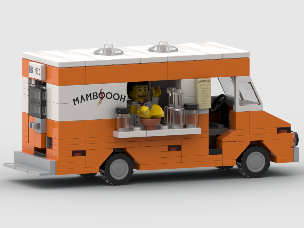 Mamboooh Food Truck – Bausatz aus LEGO®-Steinen