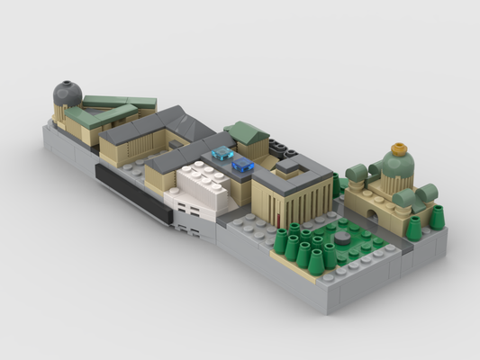 Museum Island – kit from LEGO® bricks