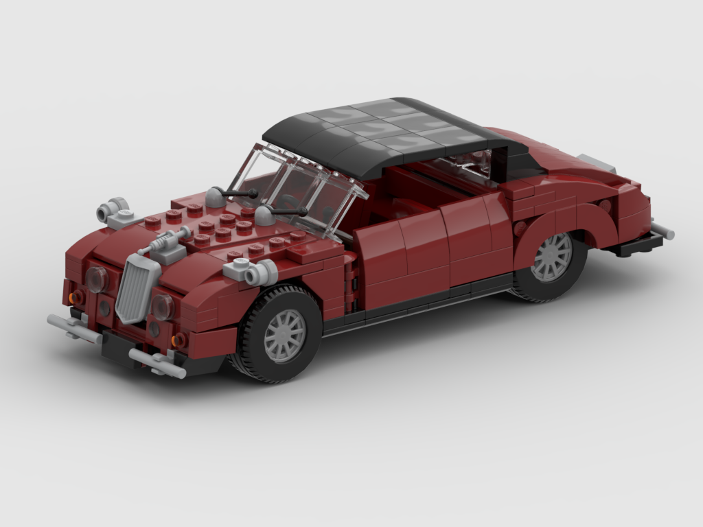 Jaguar Mk II – kit from LEGO® bricks