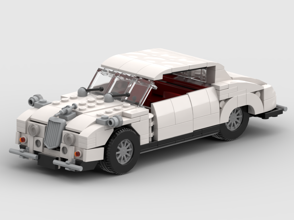 Jaguar Mk II – kit from LEGO® bricks