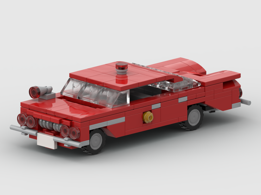 Chevrolet Bel Air 1959 Fire/Police Chief – Bausatz aus LEGO®-Steinen