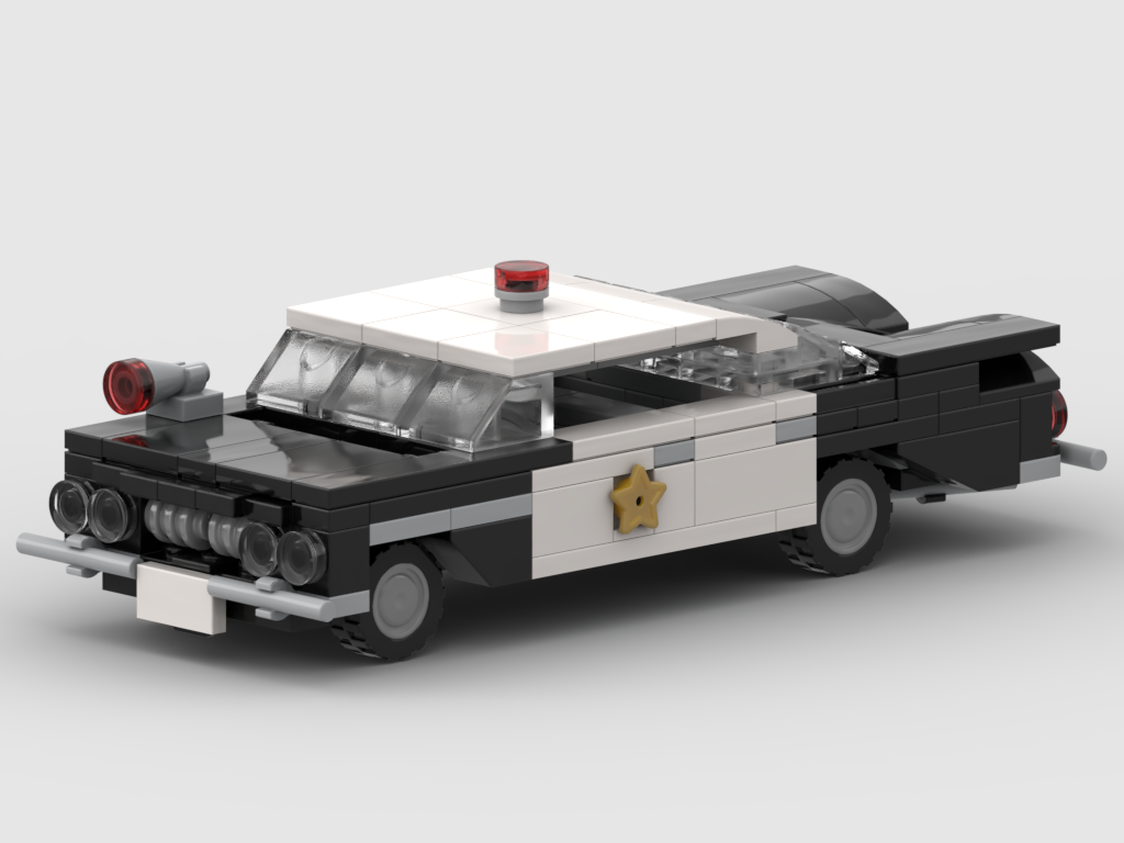 Chevrolet Bel Air 1959 Fire/Police Chief – Bausatz aus LEGO®-Steinen