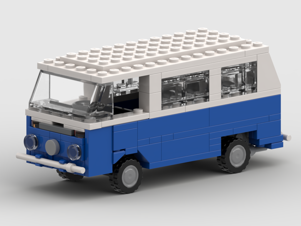 VW bus T2b – kit from LEGO® bricks