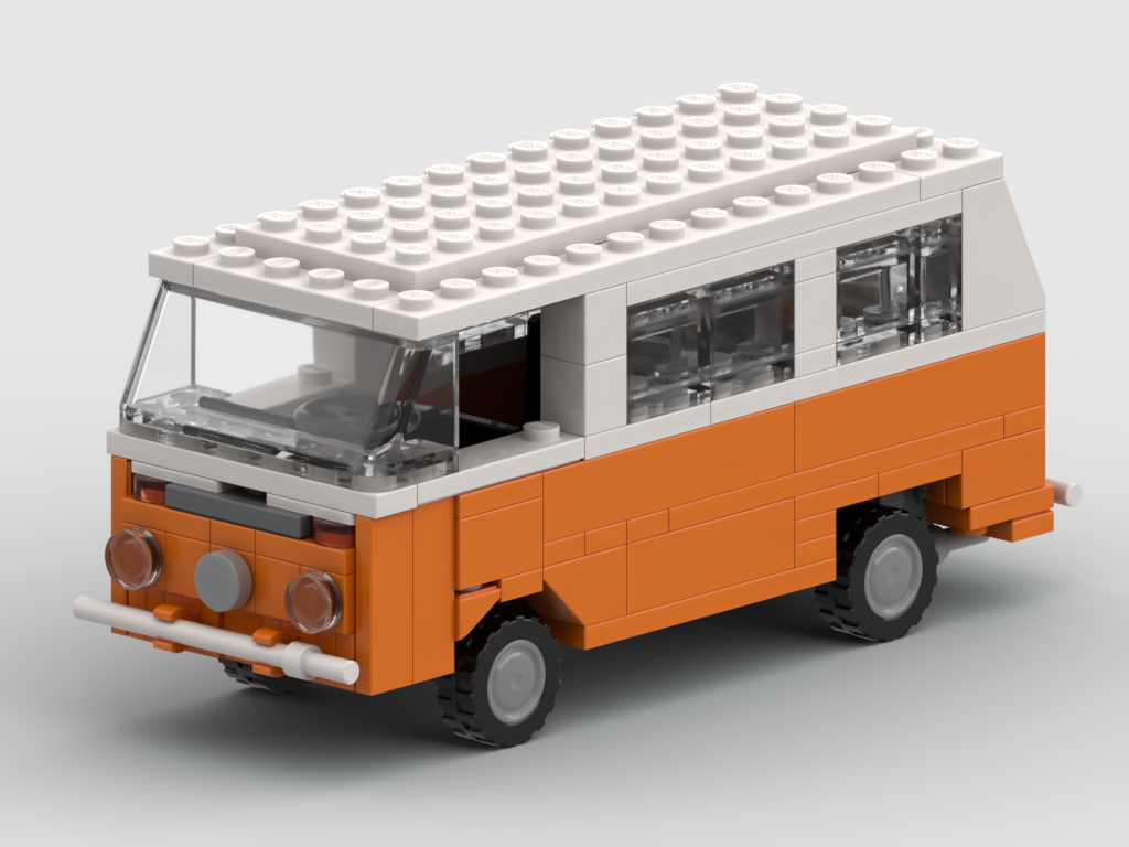 VW bus T2b – kit from LEGO® bricks