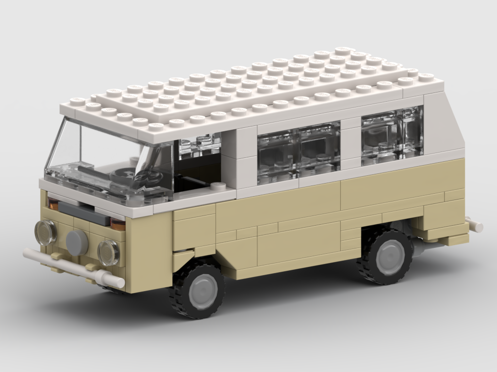 VW bus T2b – kit from LEGO® bricks