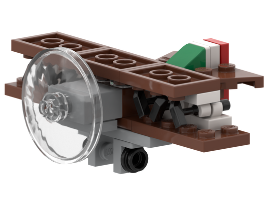 Micro Fiat CR.1 – kit from LEGO® bricks